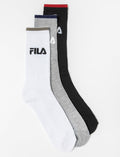 Chaussettes mi-mollet - paquet de 3