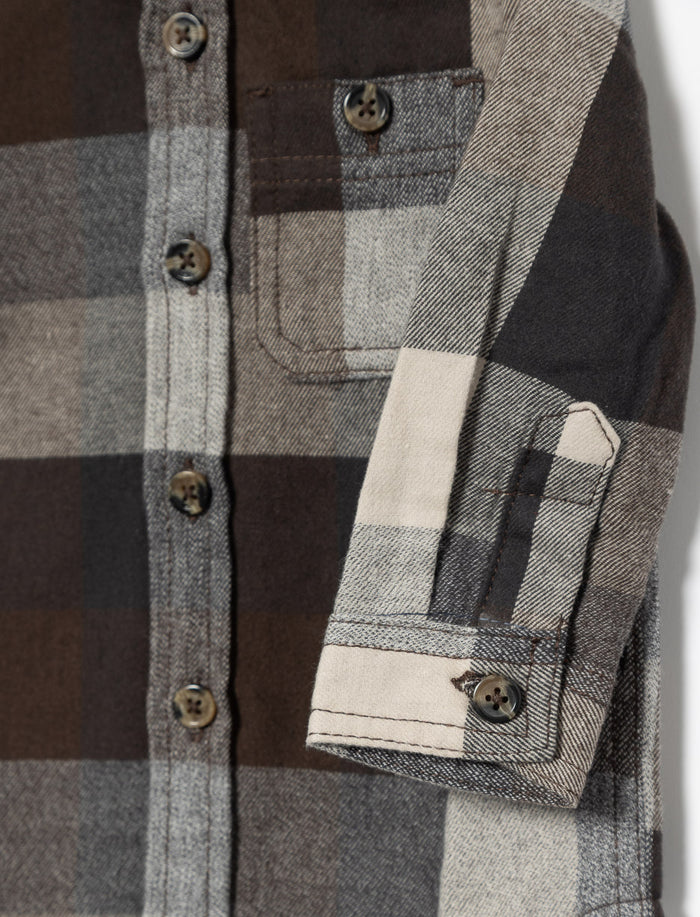 Chemise en flanelle à carreaux - bébé garçon