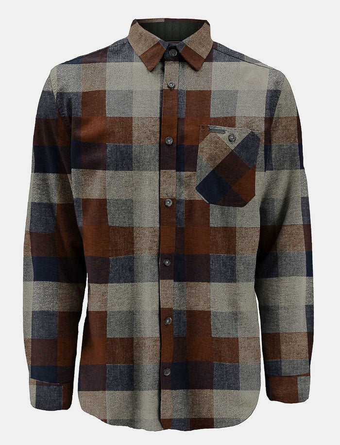 Chemise en flanelle à carreaux