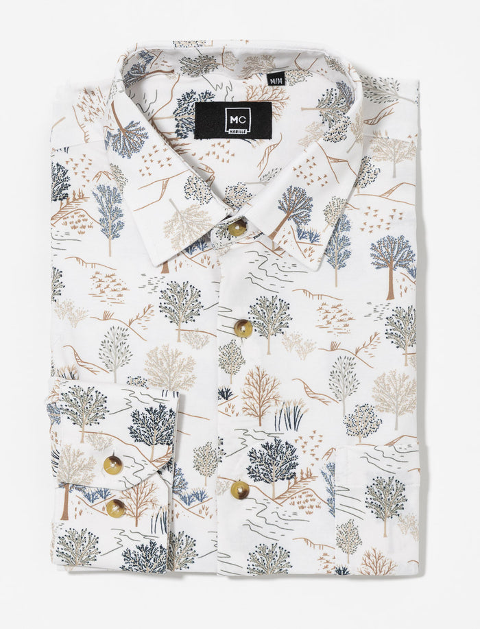Chemise habillée à motif