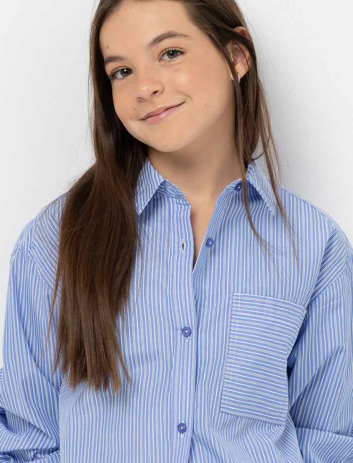 Chemise rayée essentielle