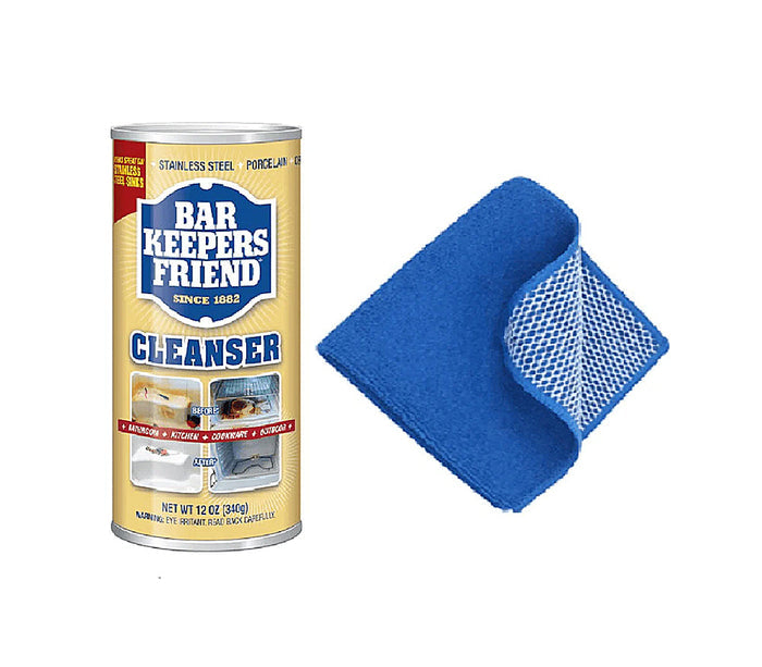 Cleaning Kit for Stainless Steel Sinks and Grids