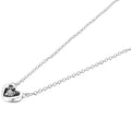 Collar Corazon Plateado