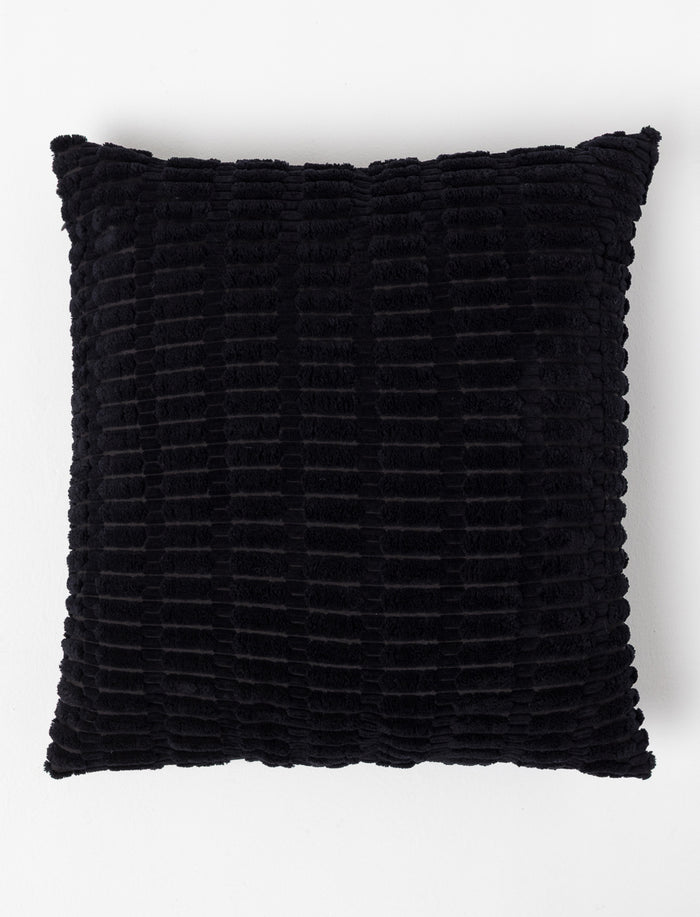 Coussin uni texturé