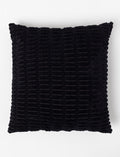 Coussin uni texturé