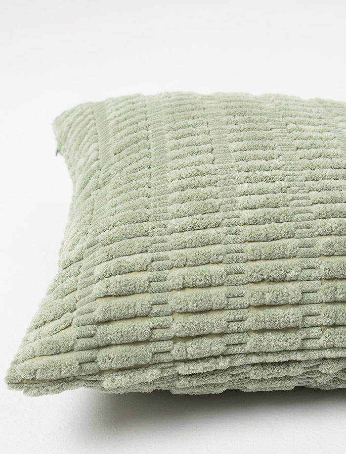 Coussin uni texturé