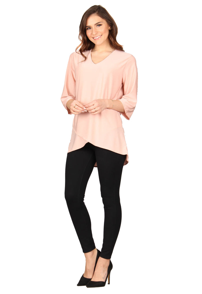 Crossover Hem Tunic