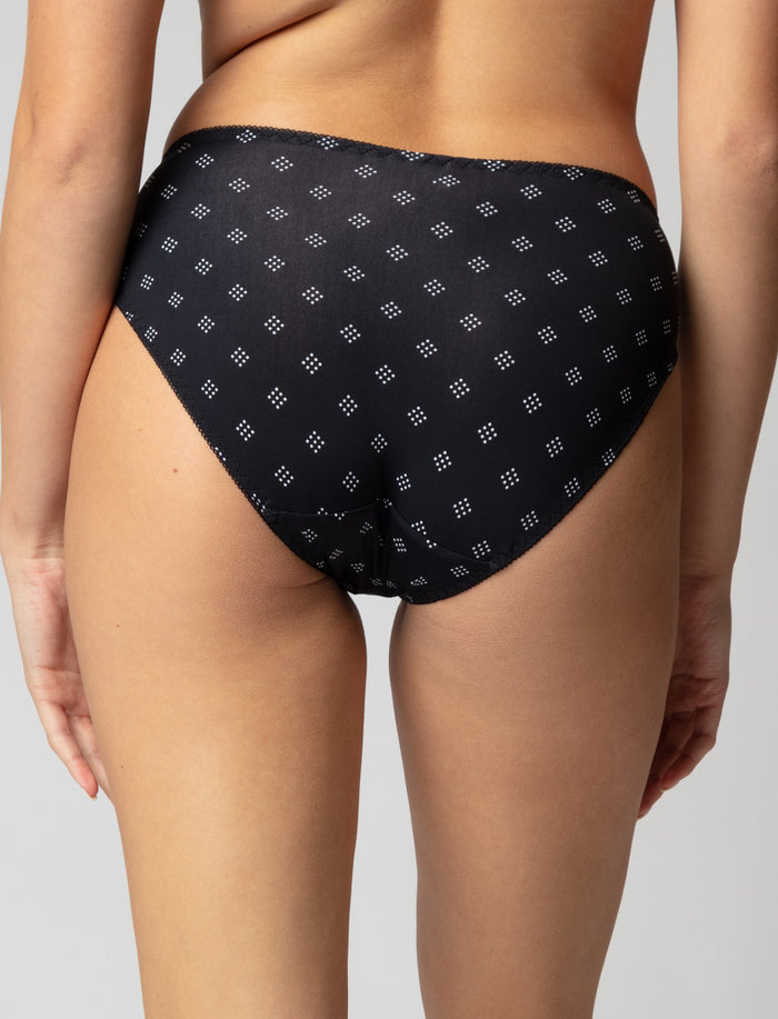 Culotte bikini à motifs