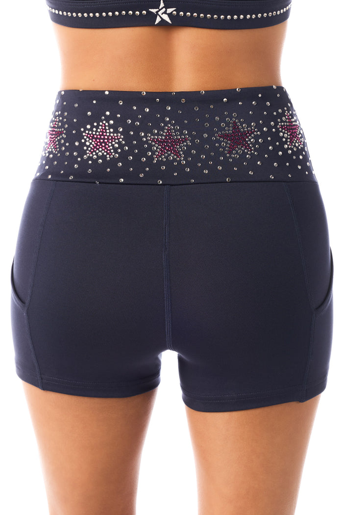 DCC Star Power Compression Short in Navy