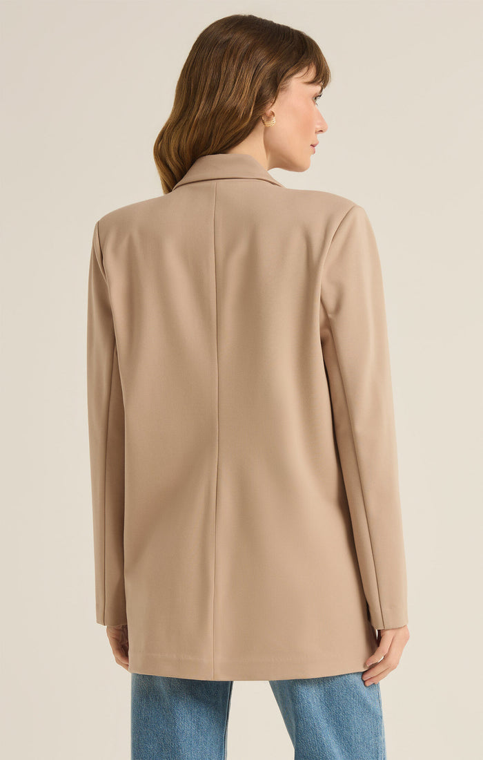 Do It All Relaxed Blazer - Greige Goods