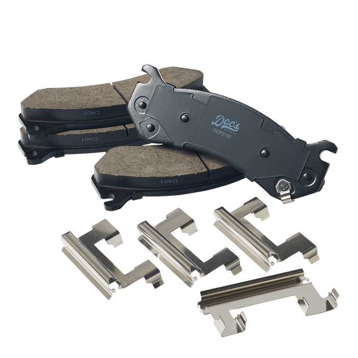 Doc's Diesel Chevrolet/GMC 6.6L Duramax SRW Ceramic Rear Brake Pads 2001-2010 2500HD, 2004-2010 3500HD