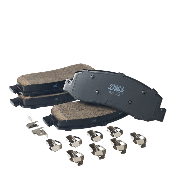 Doc's Diesel Ford 6.4L Powerstroke Ceramic Front Brake Pads 2008-2010 F-250, 2008-2012 F-350, 6.7L 2011-2012