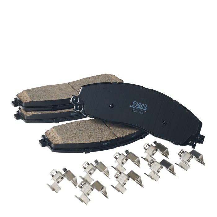 Doc's Diesel Ford 6.7L Powerstroke Ceramic Front Brake Pads 2012-2024 F250, 2013-2024 F350, 2013-2016 F450