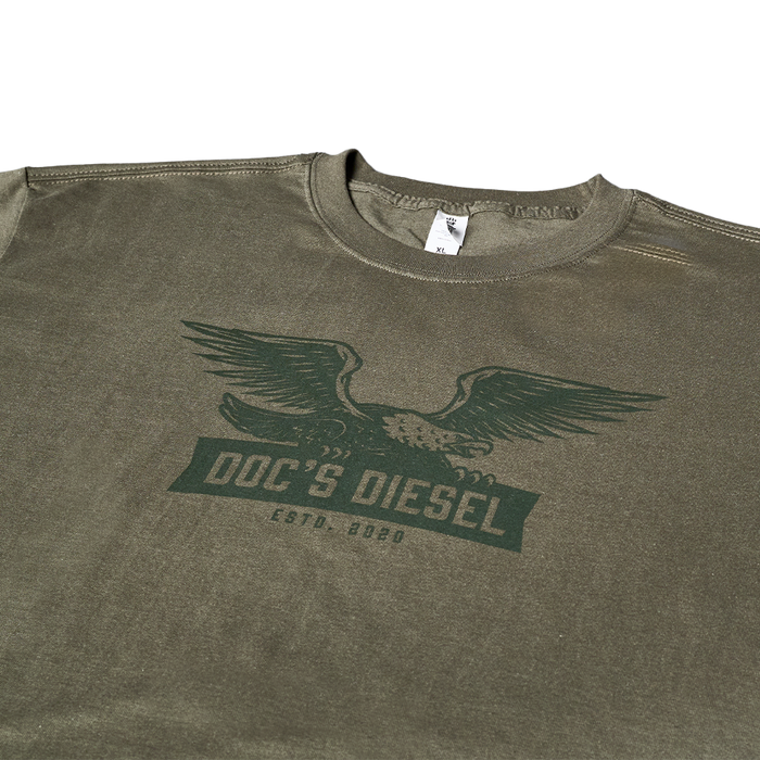 Take Flight Tee Up Close Logo