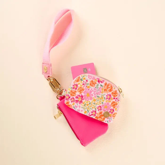 Dynamic Duo Pouch Wristlet - Greige Goods