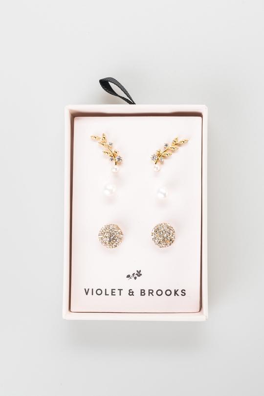 Earring Gift Trio - Greige Goods