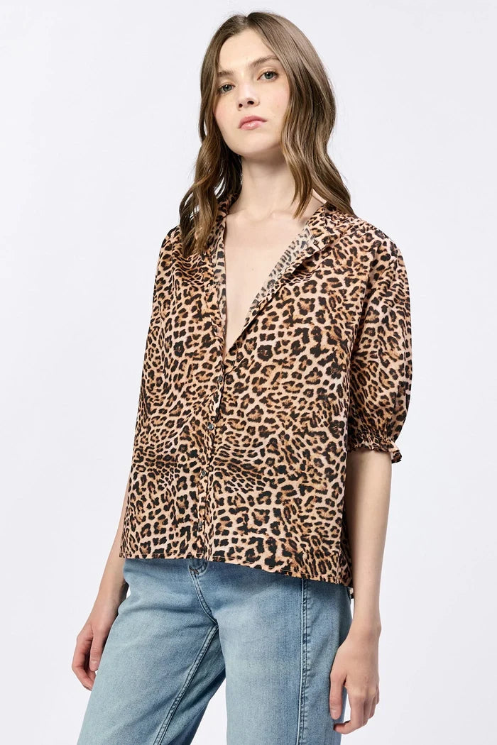 Eden Novelty Shirt - Greige Goods