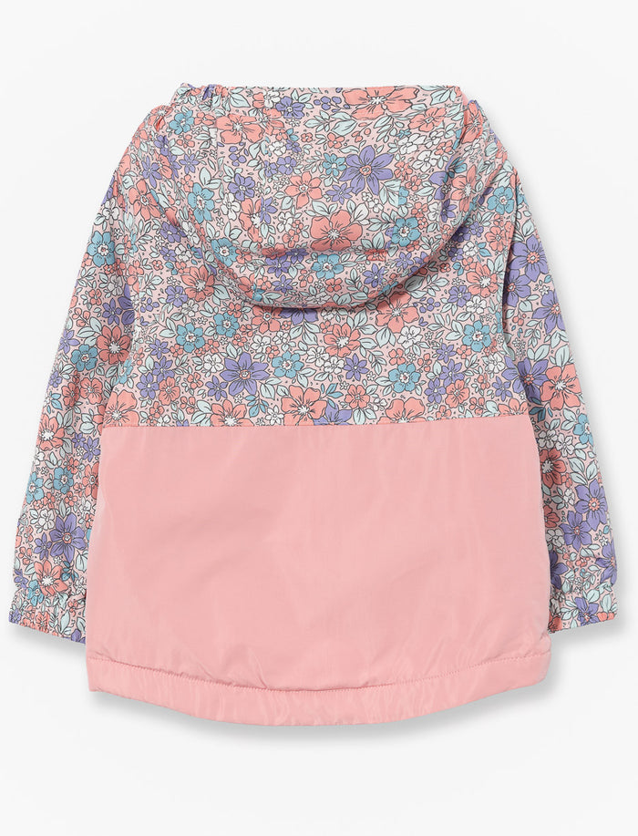 Ensemble de pluie doublé en polar - bébé fille