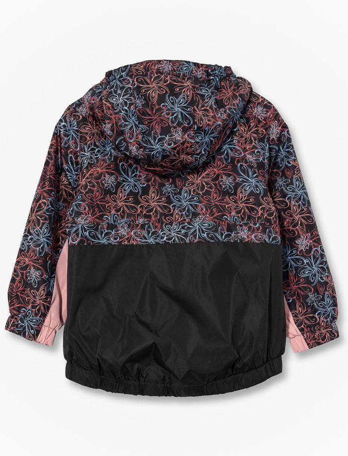 Ensemble de pluie doublé en polar - petite fille