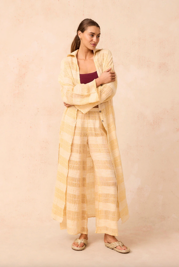 Estilo Emporio Villa Pant - Tela Atena Yellow