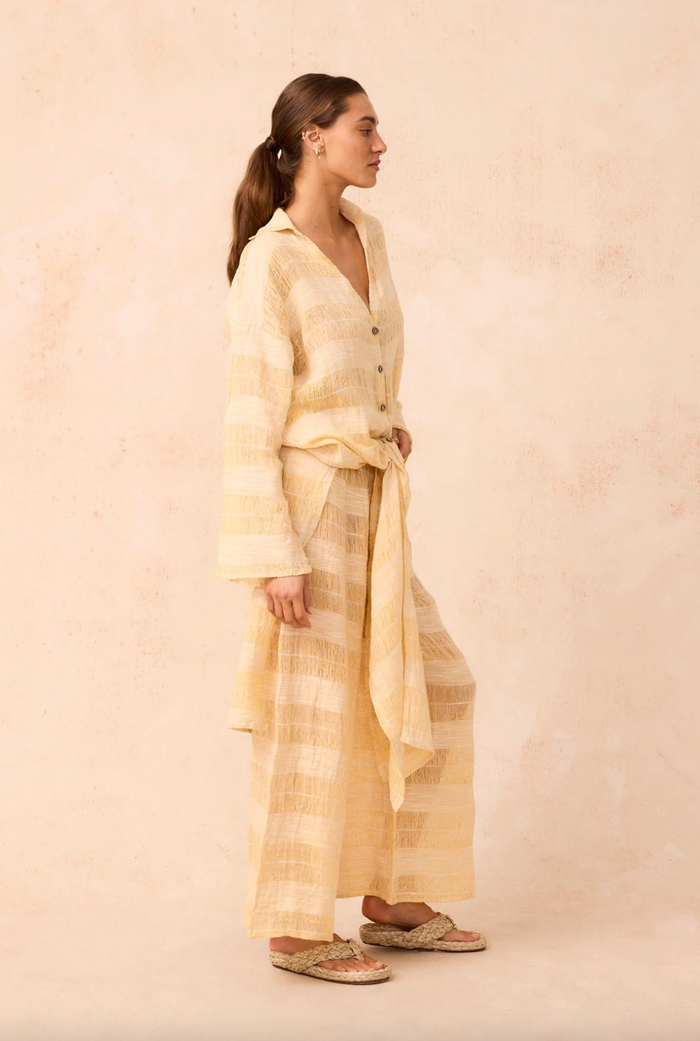Estilo Emporio Villa Pant - Tela Atena Yellow