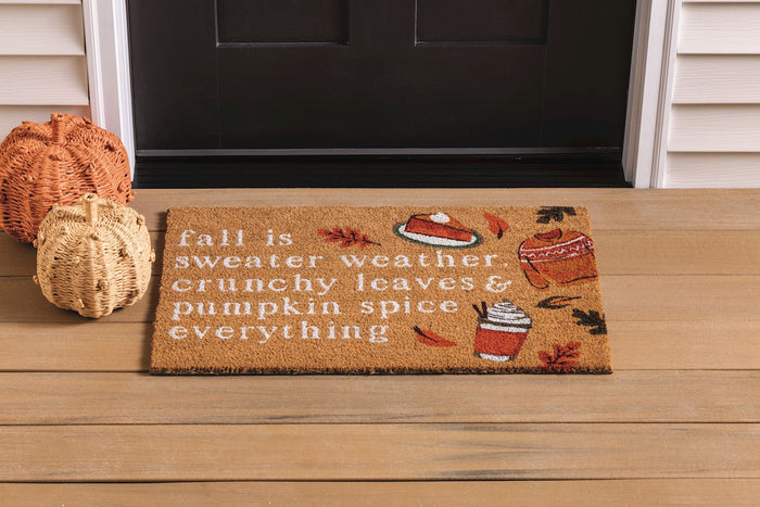 Fall Pumpkin Spice Doormat