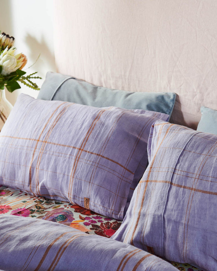 Field Of Dreams Silver Organic Cotton Fitted Sheet (US)