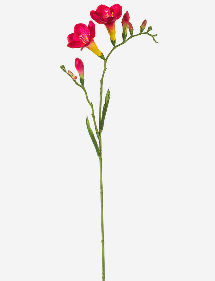 Fleur artificielle de freesia rose