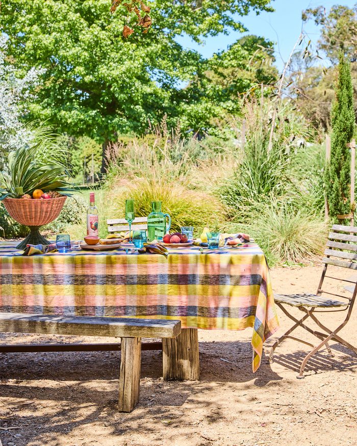 Florida Tartan Tablecloth