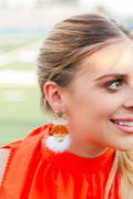Fumble Tassel Earrings - Greige Goods