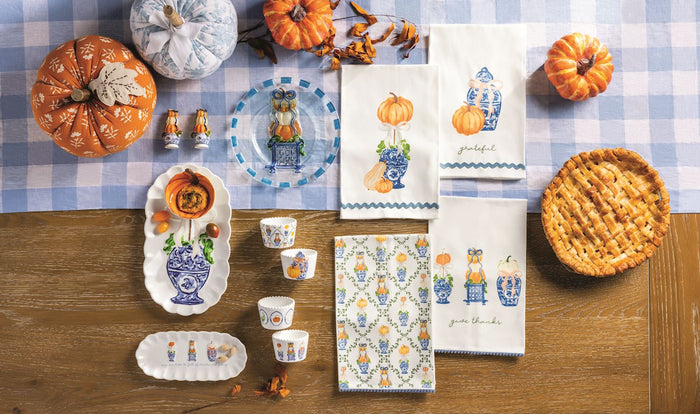 Give Thanks Topiary Towel