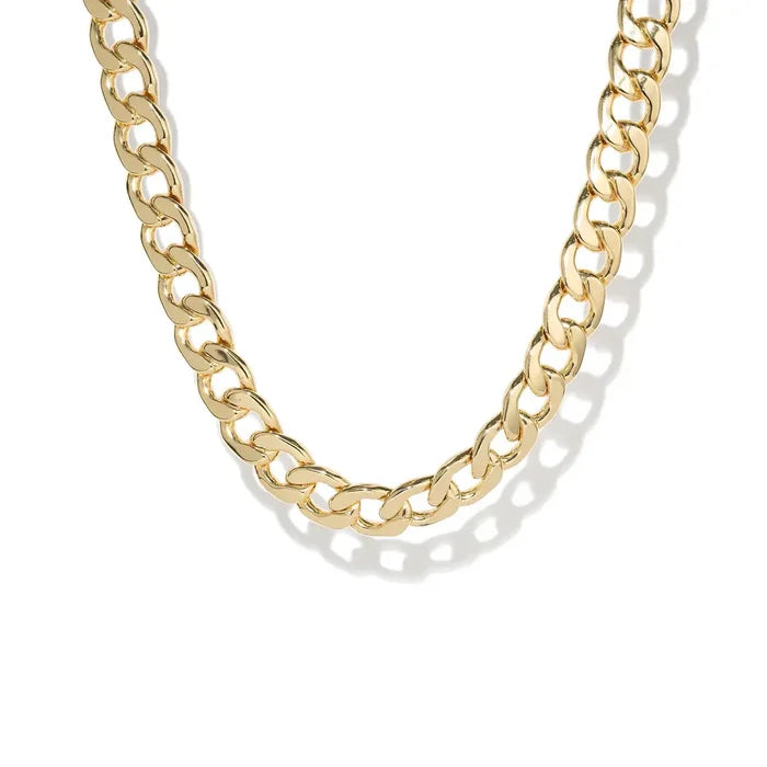Gold Chunky Link Necklace - Greige Goods