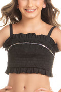 Halo Sports Bra in Black