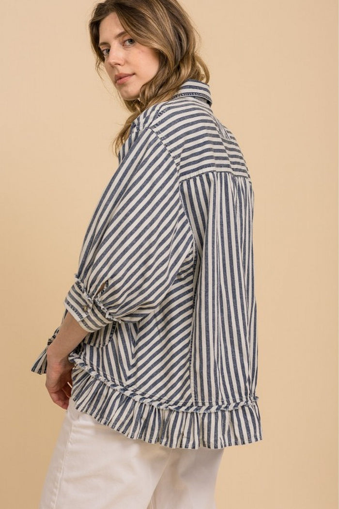 Harbor Ruffle Shirt