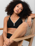 Haut de bikini à doubles bretelles croisées