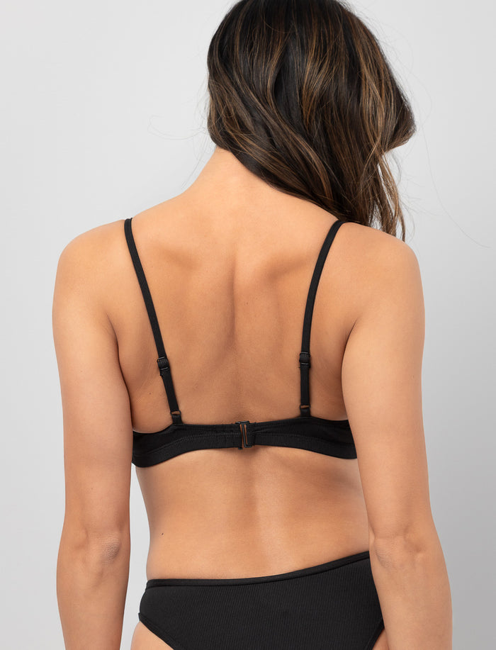 Haut de bikini ajustable à billes