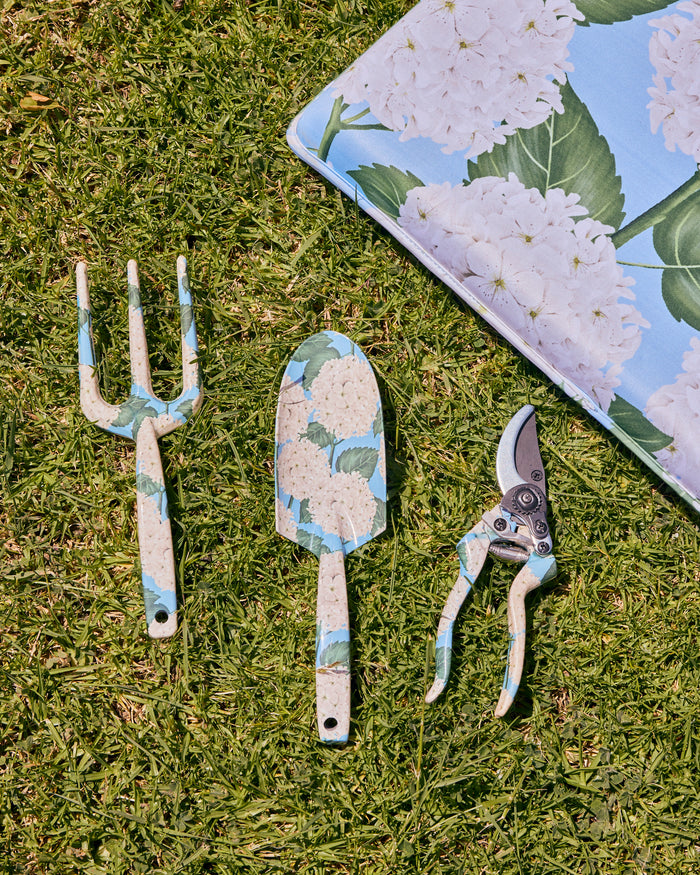 Hydrangea Blue Garden Kneeling Mat