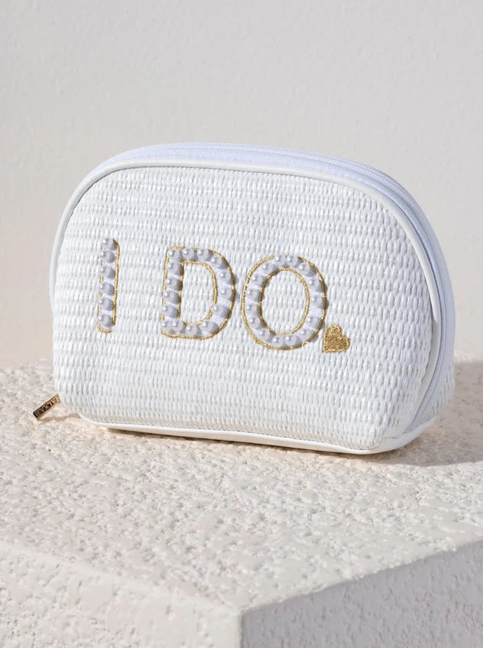 I Do Zip Pouch - Greige Goods