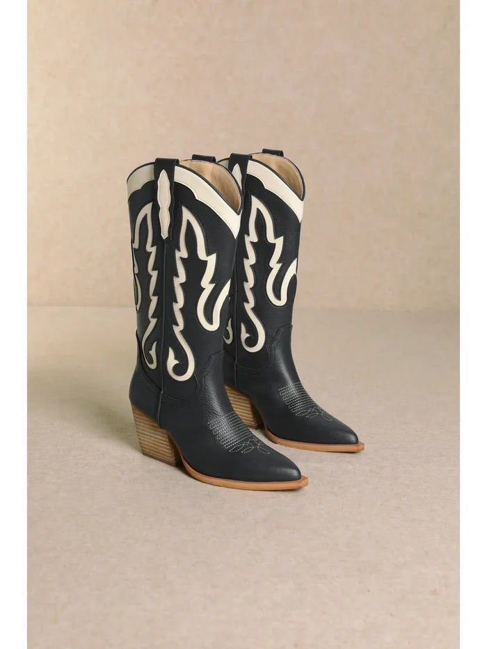 Ida Boot-Black - Greige Goods