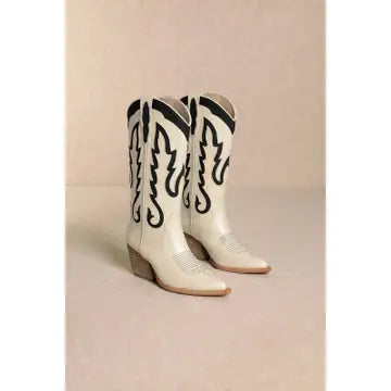 Ida Boot/Off White - Greige Goods