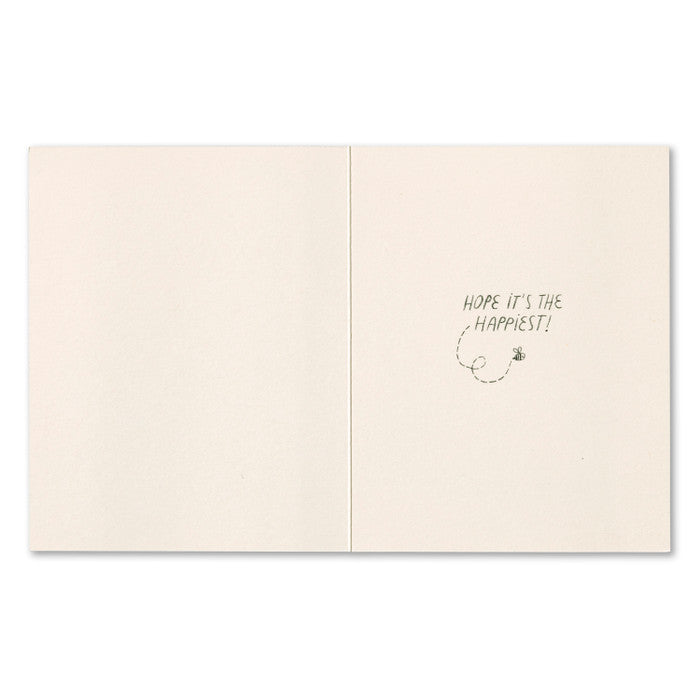 "It's Your Bee-Day!" Card - Greige Goods