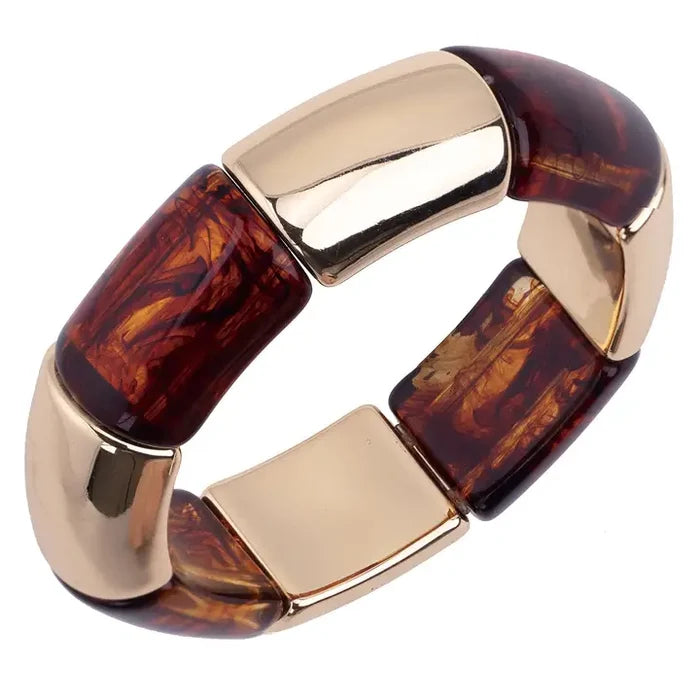 Jasmine Stretch Bracelet - Greige Goods