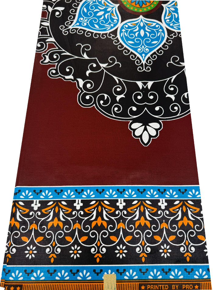 Java Print Polished- Dark Brown