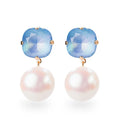 Jayne Crystal Drop Earring - Greige Goods