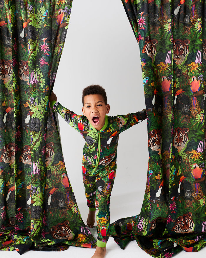 Jungle Life Curtain Panel