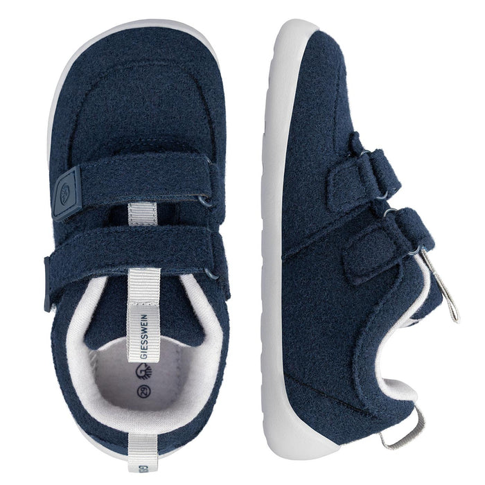 Giesswein Kids Barefoot Wool - bleu océan 540