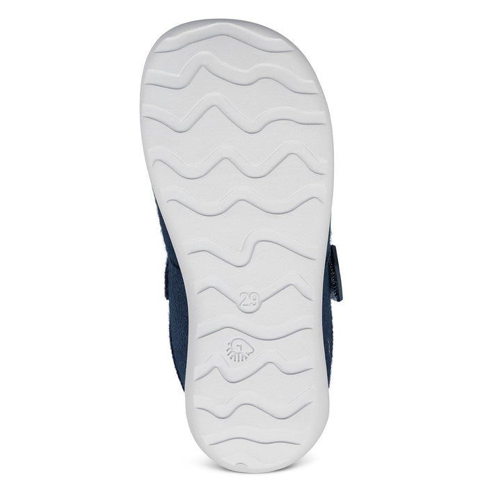 Giesswein Kids Barefoot Wool - bleu océan 540