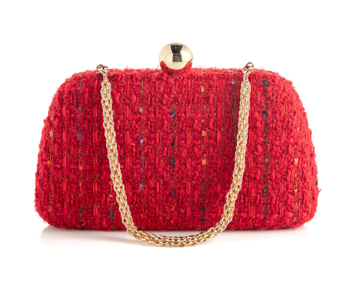Lana Minaudiere Purse - Greige Goods