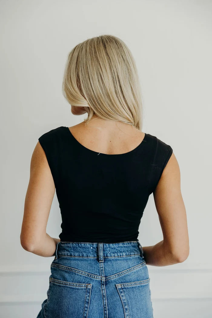 Layering Cap Sleeve Top