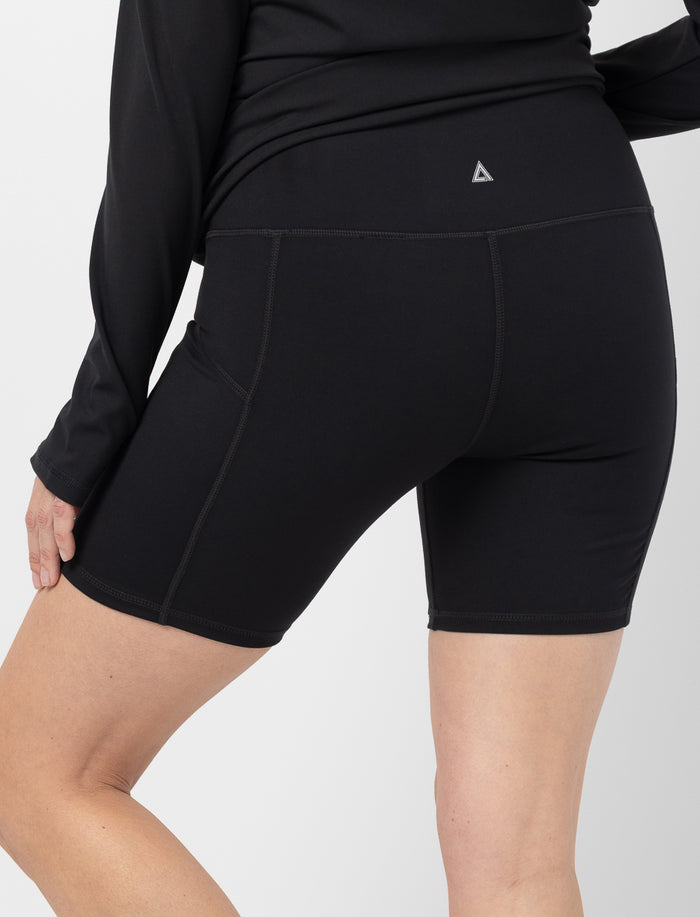 Legging de sport court à poche
